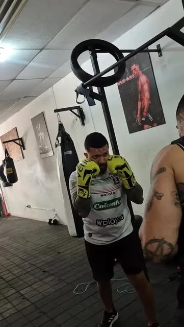 Entrenamiento de boxeo en El Olympo
